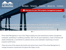 Tablet Screenshot of primeassetmanagement.net